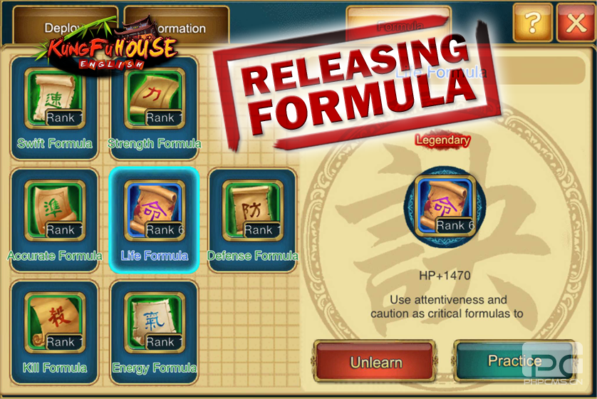 Formula is released !!