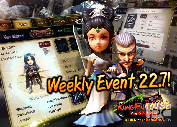 Weekly Event 22/7/2015